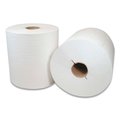 Morcon Tissue Hardwound Paper Towels, 1 Ply, Continuous Roll Sheets, 800 ft, White, 6 PK 300WI